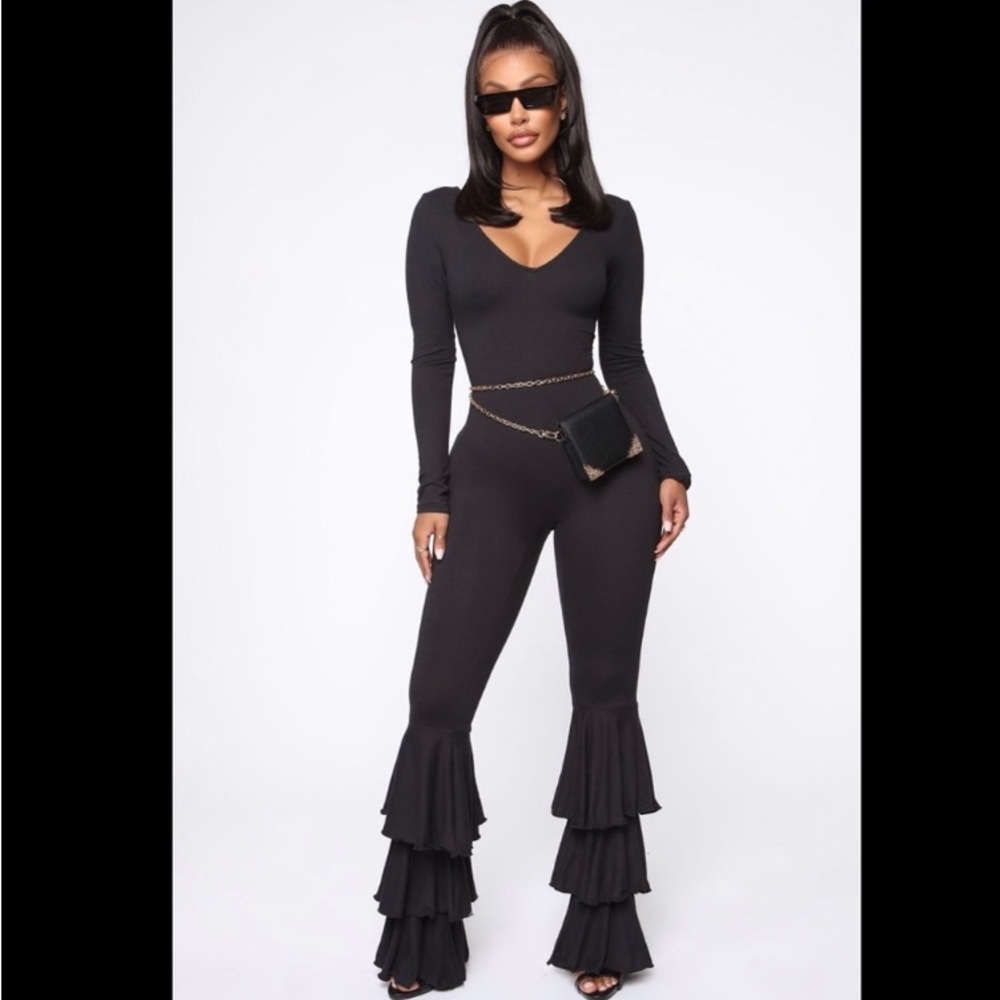 Ruffle Jumpsuit